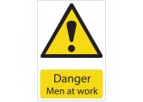 ’Danger Men At Work’ Hazard Sign
