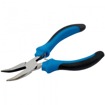 Soft Grip Bent Nose Mini Pliers, 125mm Soft Grip Bent Nose Mini Pliers, 125mm