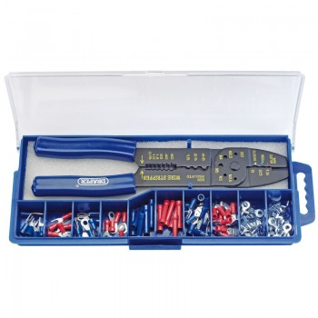5 Way Crimping Tool & Terminal Kit, 240mm 5 Way Crimping Tool & Terminal Kit, 240mm