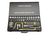 Metric, Whitworth and Imperial Socket Set, 1/2” Sq. Dr. (58 Piece)