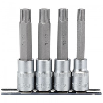 Ribe® Socket Bit Set, 1/2&rdquo; Sq. Dr. (4 Piece)