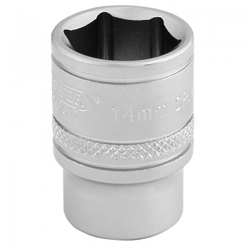 6 Point Metric Socket, 3/8” Sq. Dr., 14mm 6 Point Metric Socket, 3/8” Sq. Dr., 14mm