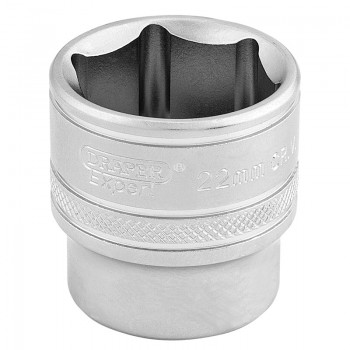 6 Point Metric Socket, 3/8&rdquo; Sq. Dr., 22mm