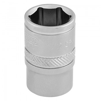 6 Point Imperial Socket, 3/8” Sq. Dr., 1/2” 6 Point Imperial Socket, 3/8” Sq. Dr., 1/2”