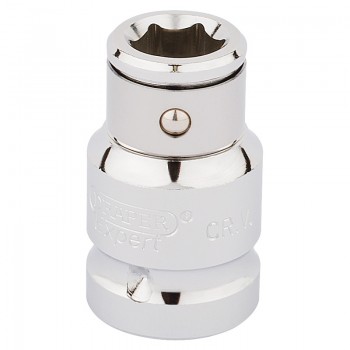 Screwdriver Bit Holding Socket, 1/2” Sq. Dr. x 10mm Hexagon Screwdriver Bit Holding Socket, 1/2” Sq. Dr. x 10mm Hexagon