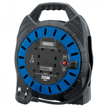 230V Four Socket Cable Reel, 25m 230V Four Socket Cable Reel, 25m