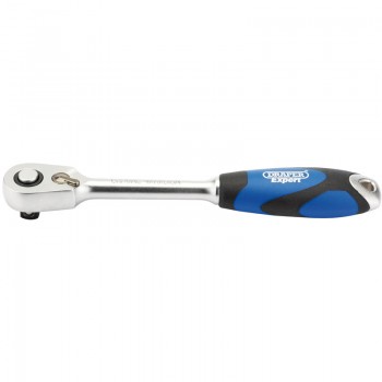 60 Tooth Micro Head Reversible Soft Grip Ratchet, 3/8” Sq. Dr. 60 Tooth Micro Head Reversible Soft Grip Ratchet, 3/8” Sq. Dr.