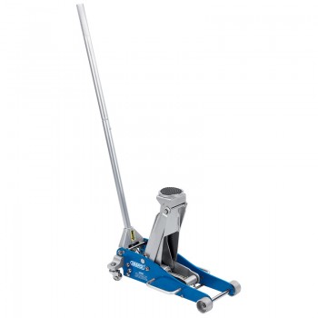 Aluminium and Steel Low Profile Trolley Jack, 2.5 Tonne Aluminium and Steel Low Profile Trolley Jack, 2.5 Tonne