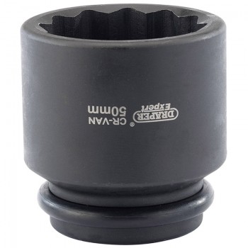 Hub Nut Impact Socket, 3/4” Sq. Dr., 50mm Hub Nut Impact Socket, 3/4” Sq. Dr., 50mm