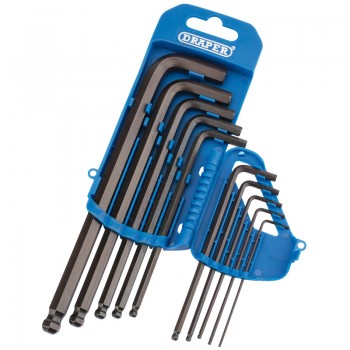 Imperial Hex. and Ball End Hex. Key Set (10 Piece) Imperial Hex. and Ball End Hex. Key Set (10 Piece)