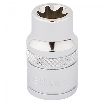 Draper TX-STAR® Socket, 3/8” Sq. Dr., E11 Draper TX-STAR® Socket, 3/8” Sq. Dr., E11
