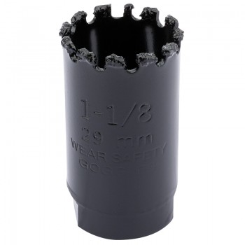 Tungsten Carbide Grit Hole Saw, 29mm Tungsten Carbide Grit Hole Saw, 29mm
