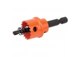 Bi-Metal Hole Saw with Integrated Arbor, 19mm