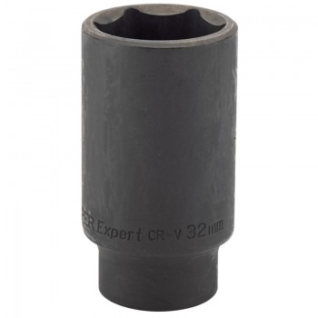 Deep Impact Socket, 1/2” Sq. Dr., 32mm (Sold Loose) Deep Impact Socket, 1/2” Sq. Dr., 32mm (Sold Loose)