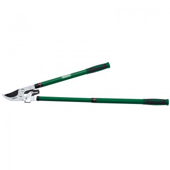 Telescopic Ratchet Action Bypass Loppers with Steel Handles Telescopic Ratchet Action Bypass Loppers with Steel Handles