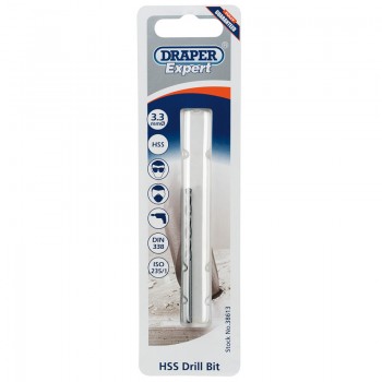 HSS Drill Bit, 3.3mm HSS Drill Bit, 3.3mm