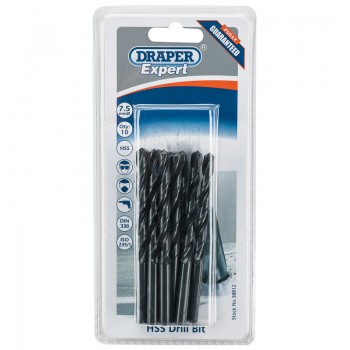 HSS Drill Bit, 7.5mm (Pack of 10) HSS Drill Bit, 7.5mm (Pack of 10)