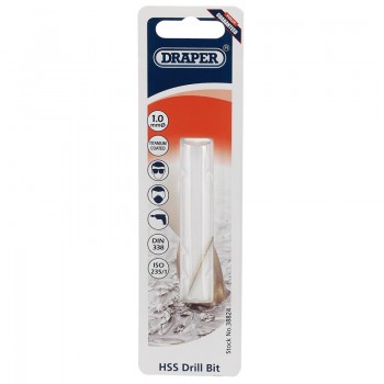 HSS Titanium Drill Bit, 1.0mm HSS Titanium Drill Bit, 1.0mm