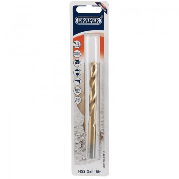 HSS Titanium Drill Bit, 9.5mm HSS Titanium Drill Bit, 9.5mm