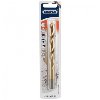 HSS Titanium Drill Bit, 12.5mm HSS Titanium Drill Bit, 12.5mm