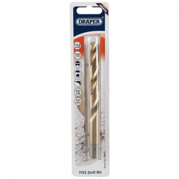 HSS Titanium Drill Bit, 13.0mm HSS Titanium Drill Bit, 13.0mm