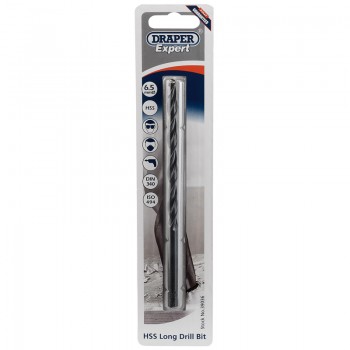 HSS Extra Long Drill Bit, 6.5 x 148mm HSS Extra Long Drill Bit, 6.5 x 148mm