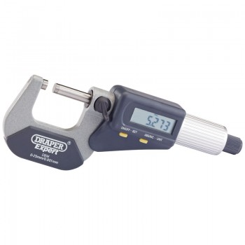 Dual Reading Digital External Micrometer, 0 - 25mm/0 - 1” Dual Reading Digital External Micrometer, 0 - 25mm/0 - 1”