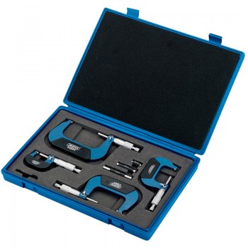 Metric External Micrometer Set (4 Piece) Metric External Micrometer Set (4 Piece)