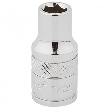 HI-TORQ® 6 Point Socket, 1/4” Sq. Dr., 7/32” HI-TORQ® 6 Point Socket, 1/4” Sq. Dr., 7/32”