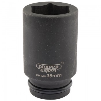 Expert HI-TORQ® 6 Point Deep Impact Socket, 3/4” Sq. Dr., 38mm Expert HI-TORQ® 6 Point Deep Impact Socket, 3/4” Sq. Dr., 38mm