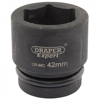 Expert HI-TORQ® 6 Point Impact Socket, 1” Sq. Dr., 42mm Expert HI-TORQ® 6 Point Impact Socket, 1” Sq. Dr., 42mm