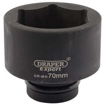 Expert HI-TORQ® 6 Point Impact Socket, 1” Sq. Dr., 70mm Expert HI-TORQ® 6 Point Impact Socket, 1” Sq. Dr., 70mm