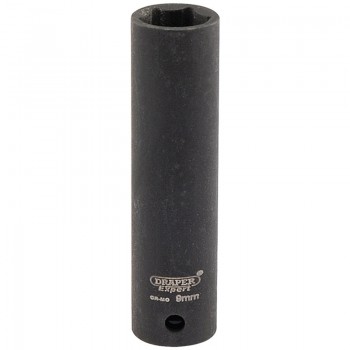 Expert HI-TORQ® 6 Point Deep Impact Socket, 1/4” Sq. Dr., 9mm Expert HI-TORQ® 6 Point Deep Impact Socket, 1/4” Sq. Dr., 9mm