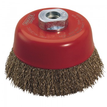 Draper Expert Crimped Wire Cup Brush, 100mm, M14 Draper Expert Crimped Wire Cup Brush, 100mm, M14