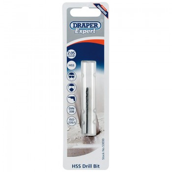 2.05mm HSS Twist Drill for 2.5 x 0.45 Taps 2.05mm HSS Twist Drill for 2.5 x 0.45 Taps