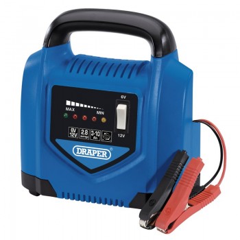 6V/12V Battery Charger, 2.8A 6V/12V Battery Charger, 2.8A