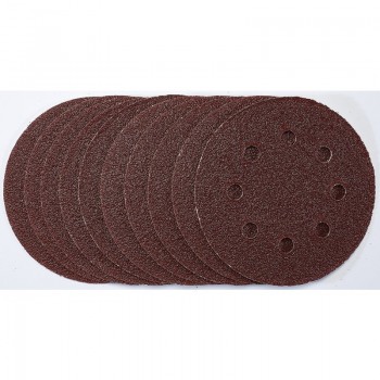 Sanding Discs, 115mm, 40 Grit, Hook & Loop (Pack of 10) Sanding Discs, 115mm, 40 Grit, Hook & Loop (Pack of 10)