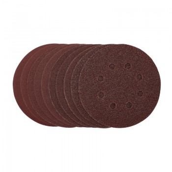 Sanding Discs, 125mm, Hook & Loop, Assorted Grit, (Pack of 10) Sanding Discs, 125mm, Hook & Loop, Assorted Grit, (Pack of 10)