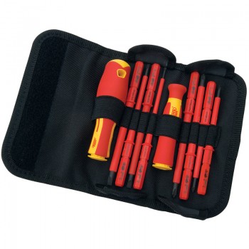 XP1000 VDE Interchangeable Blade Screwdriver Set (10 Piece) XP1000 VDE Interchangeable Blade Screwdriver Set (10 Piece)