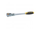 Elora Quick Release Soft Grip Reversible Ratchet with Flexible Head, 1/2” Sq. Dr., 305mm