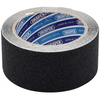 Heavy Duty Safety Grip Tape Roll, 3.7m x 50mm, Black