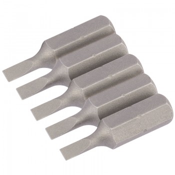 Plain Slot Insert Bit, 3mm, 1/4” Hex, 25mm Long (Pack of 5) Plain Slot Insert Bit, 3mm, 1/4” Hex, 25mm Long (Pack of 5)