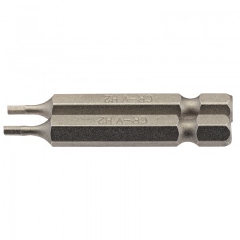 Hexagonal Insert Bit, 2mm, 1/4” Hex, 50mm Long (Pack of 2) Hexagonal Insert Bit, 2mm, 1/4” Hex, 50mm Long (Pack of 2)