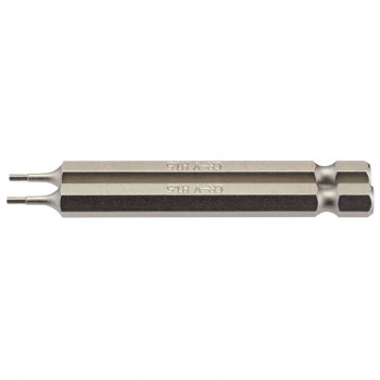 Hexagonal Insert Bit, 1.5mm, 1/4” Hex, 75mm Long (Pack of 2) Hexagonal Insert Bit, 1.5mm, 1/4” Hex, 75mm Long (Pack of 2)