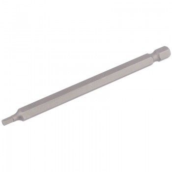 Hexagonal Insert Bit, 3mm, 1/4” Hex, 100mm Long (Pack of 1) Hexagonal Insert Bit, 3mm, 1/4” Hex, 100mm Long (Pack of 1)