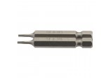 Draper TX-STAR® Insert Bit, 1/4&rdquo; Hex, 50mm Long, T6 (Pack of 2)