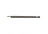 Draper TX-STAR® Insert Bit, 1/4&rdquo; Hex, 100mm Long, T8 (Pack of 1)