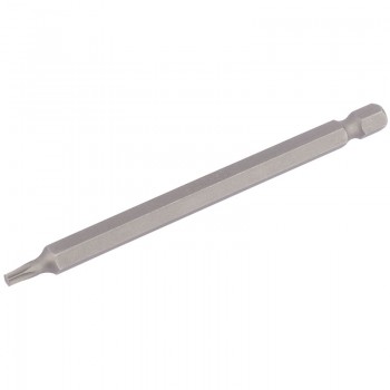 Draper TX-STAR® Insert Bit, 1/4&rdquo; Hex, 100mm Long, T15 (Pack of 1)