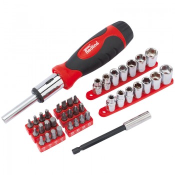 Ratcheting Screwdriver Socket and Bit Set (40 Piece) Ratcheting Screwdriver Socket and Bit Set (40 Piece)