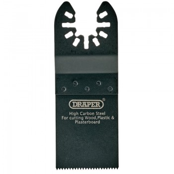Oscillating Multi-Tool Plunge Cutting Blade, 34 x 90mm, 18tpi High Carbon Steel Oscillating Multi-Tool Plunge Cutting Blade, 34 x 90mm, 18tpi High Carbon Steel